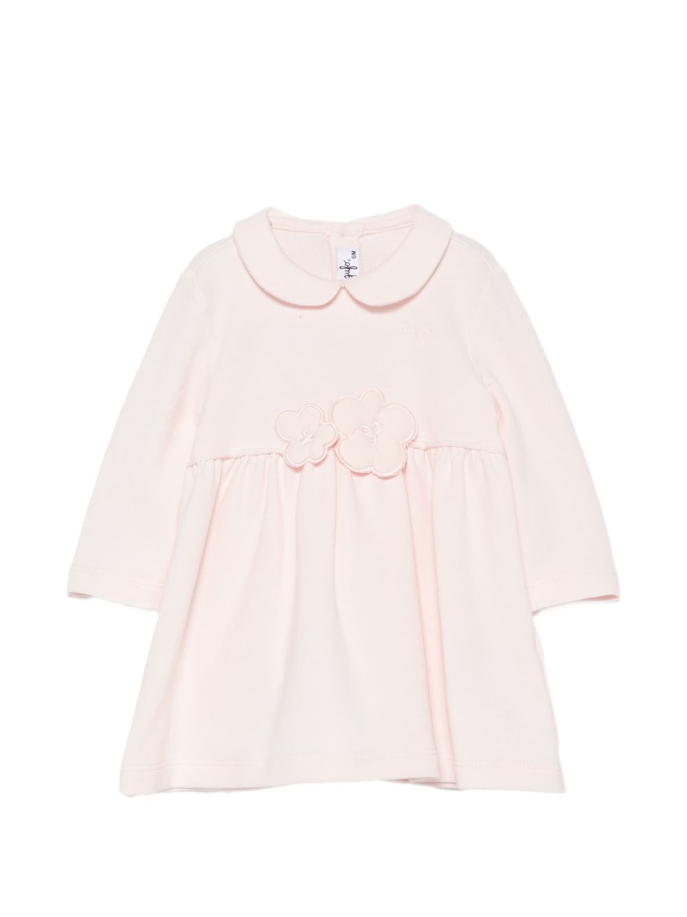 Abito per neonata Il Gufo Kids rosa con colletto alla Peter Pan A26GVL0037M0100 303 IL GUFO KIDS 