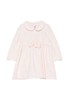 Abito per neonata Il Gufo Kids rosa con colletto alla Peter Pan A26GVL0037M0100 303 IL GUFO KIDS 