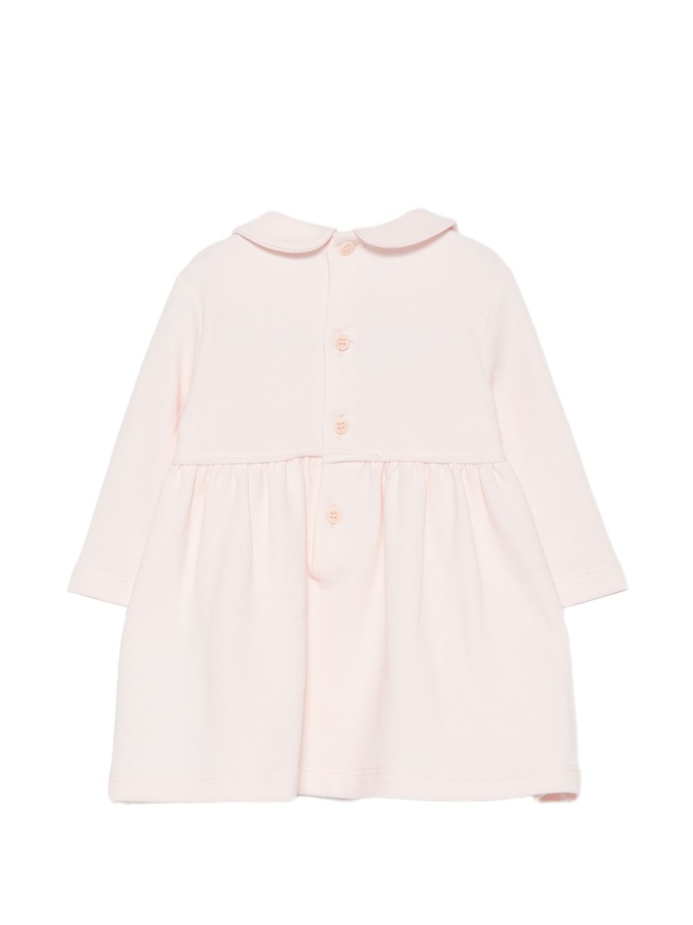 Abito per neonata Il Gufo Kids rosa con colletto alla Peter Pan A26GVL0037M0100 303 IL GUFO KIDS 