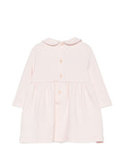 Abito per neonata Il Gufo Kids rosa con colletto alla Peter Pan A26GVL0037M0100 303 IL GUFO KIDS 