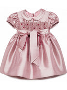 Abito per neonata Jesurum Kids rosa con ricamo floreale CABALBI VA.20 JESURUM KIDS 