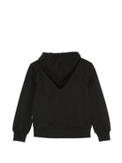 Felpa per bambino John Richmond Junior nera con zip RBA26001FE BLACK JOHN RICHMOND KIDS 