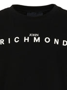 T-shirt per bambino John Richmond Kids nera a maniche lunghe RBA26016TS BLACK JOHN RICHMOND KIDS 