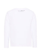 T-shirt per bambino John Richmond Kids bianca con stampa logo sul davanti RBA26016TS WHITE JOHN RICHMOND KIDS 