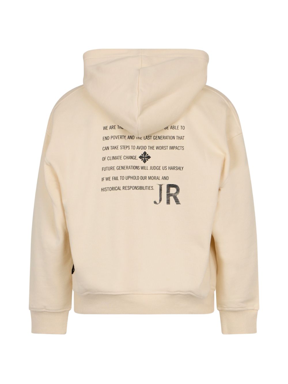 Felpa per bambino John Richmond Kids crema con logo sul davanti RBA26041FE CREAM JOHN RICHMOND KIDS 