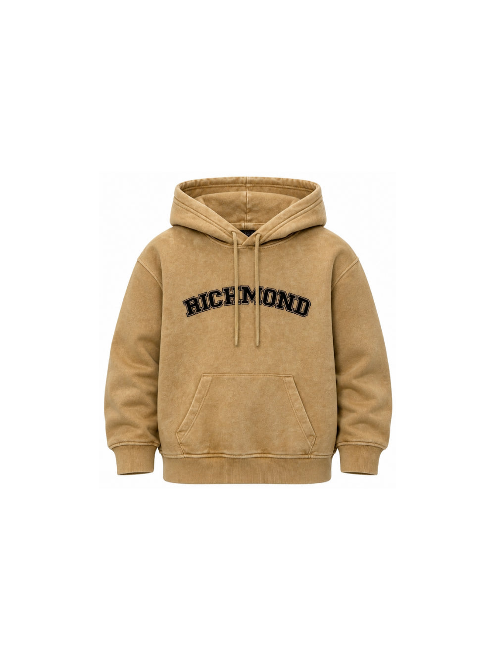 Felpa per bambino John Richmond Junior beige con logo sul davanti RBA26049FE KHAKI JOHN RICHMOND KIDS 