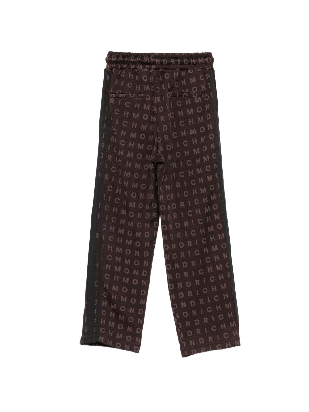 Pantaloni sportivi per bambino John Richmond Kids  con stampa con logo all-over RBA26052PA BROWN JOHN RICHMOND KIDS 