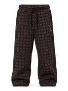 Pantaloni sportivi per bambino John Richmond Kids  con stampa con logo all-over RBA26052PA BROWN JOHN RICHMOND KIDS 
