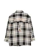 Camicia per bambino John Richmond Kids multicolore con motivo a quadri RBA26061CA BEIGE JOHN RICHMOND KIDS 