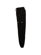 Pantaloni per bambino John Richmond Kids neri con chiusura a coulisse RBA26062PA BLACK JOHN RICHMOND KIDS 