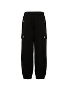 Pantaloni per bambino John Richmond Kids neri con chiusura a coulisse RBA26062PA BLACK JOHN RICHMOND KIDS 