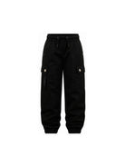 Pantaloni per bambino John Richmond Kids neri con chiusura a coulisse RBA26062PA BLACK JOHN RICHMOND KIDS 