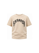 T-shirt per bambino John Richmond Kids beige con logo sul davanti RBA26087TS CREAM JOHN RICHMOND KIDS 