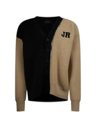 Maglione per bambino John Richmond Kids multicolore con logo ricamato sul davanti RBA26093CD KHAKI JOHN RICHMOND KIDS 