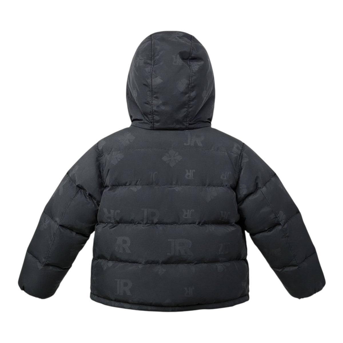 Giubbino per bambino John Richmond Kids nero con logo all-over RBA26098PI BLACK JOHN RICHMOND KIDS 