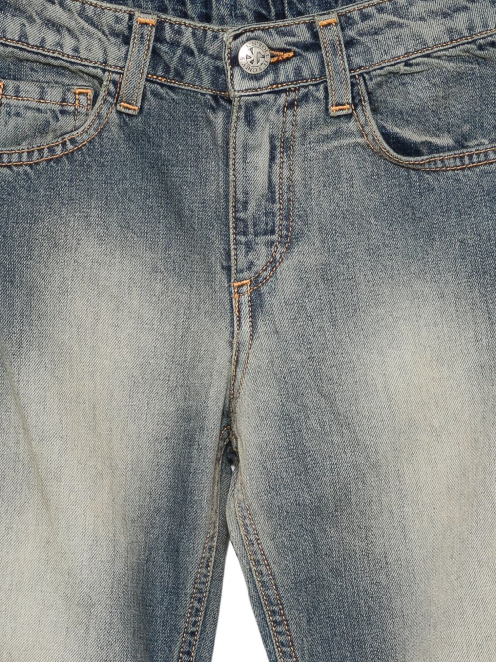 Jeans per bambino John Richmond Kids in denim con effetto sbiadito RBA26150JE DENIM DIRTY JOHN RICHMOND KIDS 