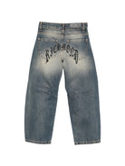 Jeans per bambino John Richmond Kids in denim con effetto sbiadito RBA26150JE DENIM DIRTY JOHN RICHMOND KIDS 