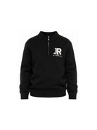 Maglione per bambino John Richmond Kids nero con dettaglio logo ricamato RBA26170LU BLACK JOHN RICHMOND KIDS 