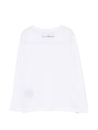T-shirt per bambina John Richmond Kids bianca con dettaglio logo RGA26004TS WHITE JOHN RICHMOND KIDS 