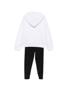 Completo per bambina John Richmond Junior multicolore con stampa logo RGA26020CF WHITE JOHN RICHMOND KIDS 