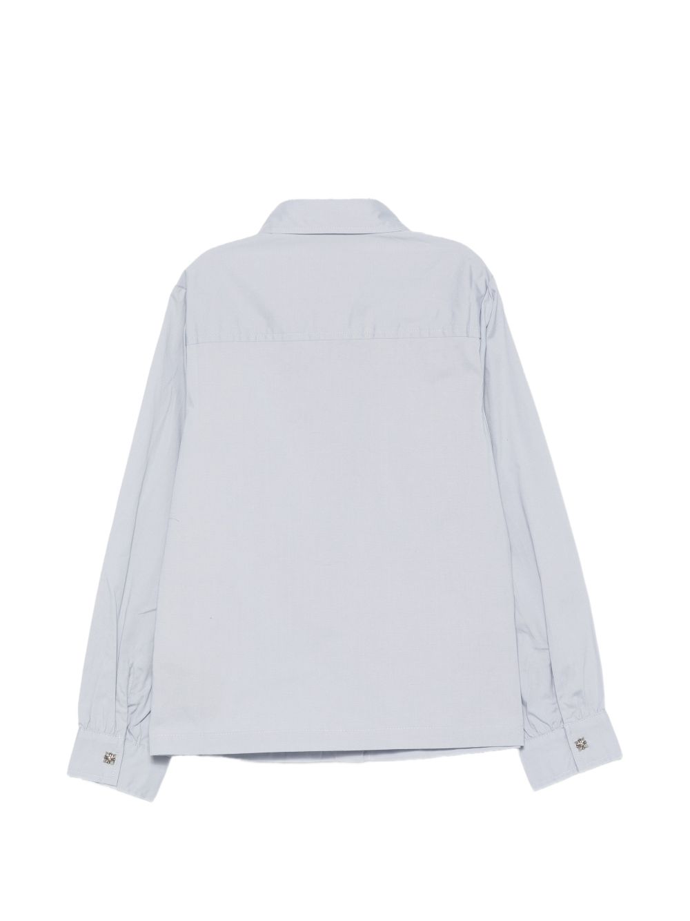 Camicia per bambino John Richmond Kids azzurro con patch logo RGA26078CA SKY JOHN RICHMOND KIDS 