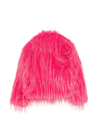 Giacca per bambina John Richmond Kids fucsia in pelliccia sintetica RGA26127PL ORCHID JOHN RICHMOND KIDS 