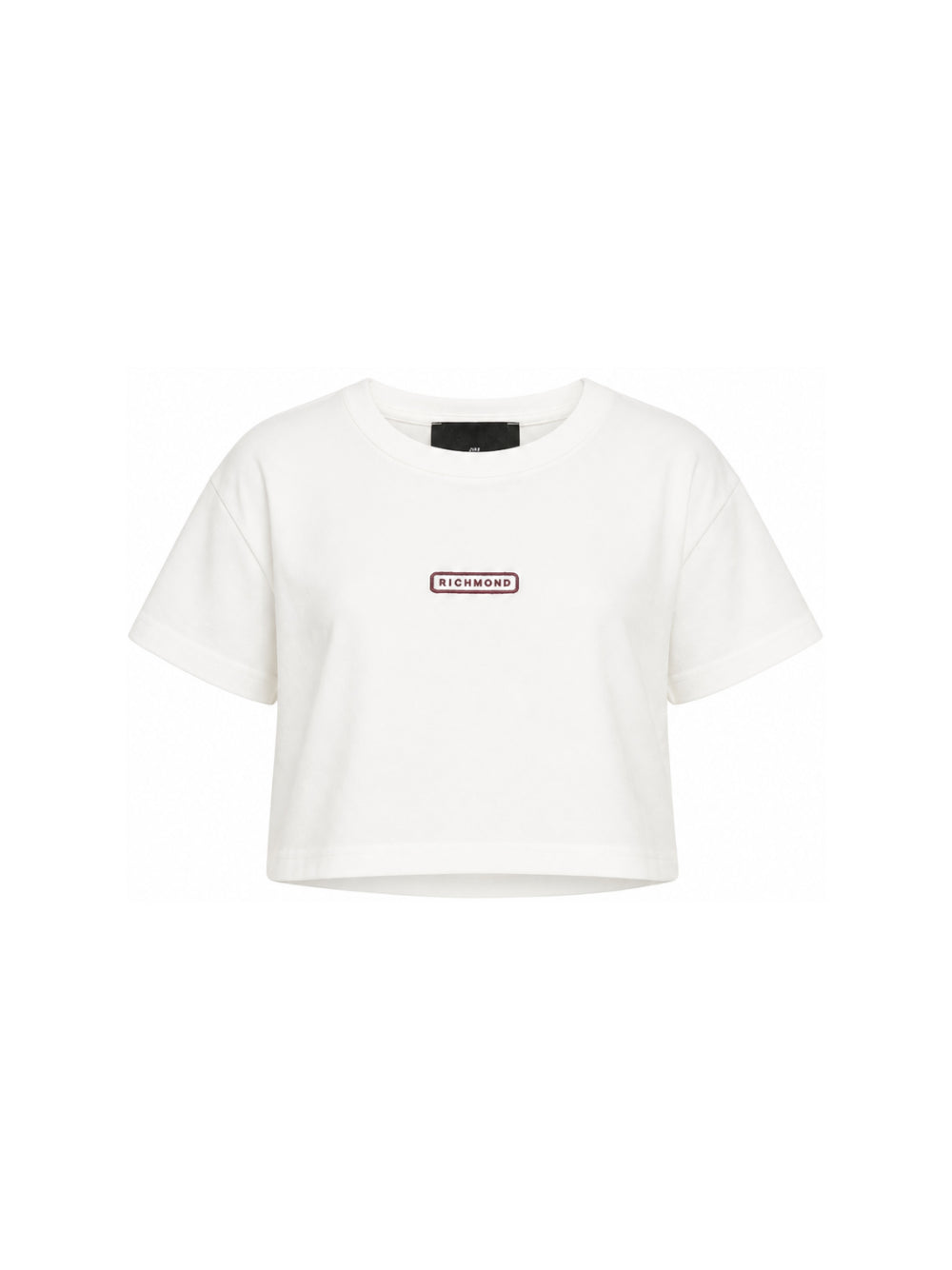 T-shirt per bambina John Richmond Kids bianca con logo sul davanti RGA26143TS OFF-WHITE JOHN RICHMOND KIDS 