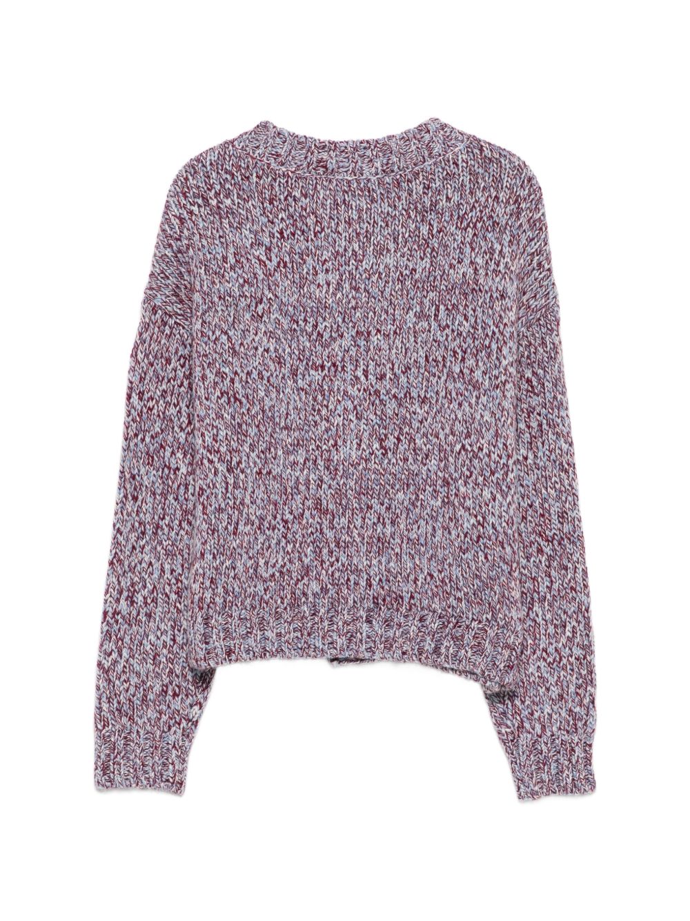 Cardigan per bambina John Richmond Kids multicolore a maglia grossa con patch logo RGA26151CD MULTICOLOR JOHN RICHMOND KIDS 