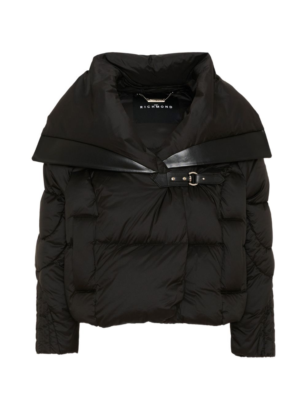 Giubbino per bambina John Richmond Kids nero con design imbottito RGA26153PI BLACK JOHN RICHMOND KIDS 