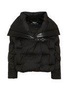 Giubbino per bambina John Richmond Kids nero con design imbottito RGA26153PI BLACK JOHN RICHMOND KIDS 