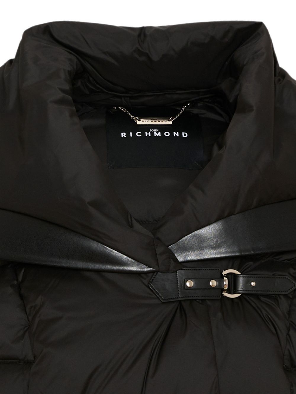 Giubbino per bambina John Richmond Kids nero con design imbottito RGA26153PI BLACK JOHN RICHMOND KIDS 