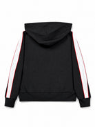 Felpa per bambina John Richmond Kids nera con logo stampato sul davanti RGA26177FE BLACK JOHN RICHMOND KIDS 