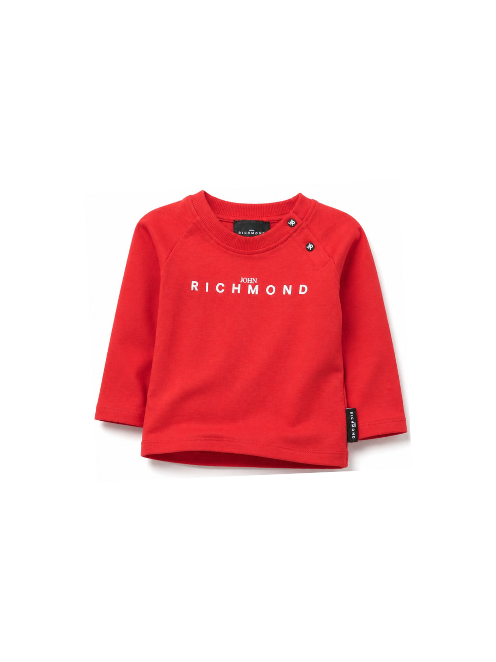 T-shirt per neonato John Richmond Kids rossa con logo sul davanti RIA26006TS RED JOHN RICHMOND KIDS 