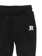 Completo per neonati John Richmond Kids bianco e nero con logo sul davanti RIA26011CF OFF-WHITE JOHN RICHMOND KIDS 