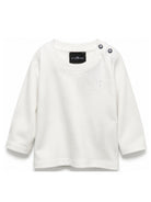 T-shirt per neonati John Richmond Kids bianca con ricamo logo RIA26058TS OFF-WHITE JOHN RICHMOND KIDS 