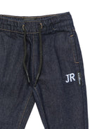 Jeans per neonato John Richmond Kids blu con logo ricamato sul davanti RIA26070JE DENIM BLUE DARK JOHN RICHMOND KIDS 