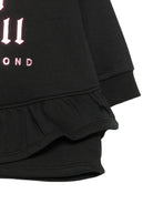Abito per neonata John Richmond Kids nero con dettaglio con volant RIA26100VE BLACK JOHN RICHMOND KIDS 