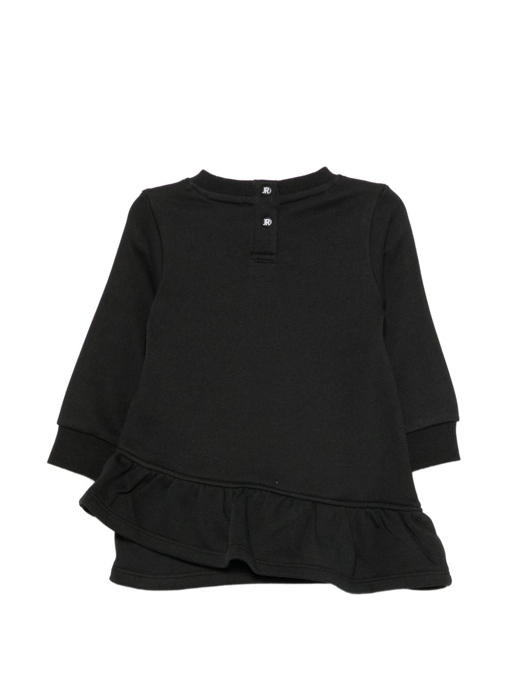 Abito per neonata John Richmond Kids nero con dettaglio con volant RIA26100VE BLACK JOHN RICHMOND KIDS 