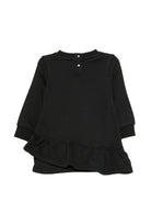 Abito per neonata John Richmond Kids nero con dettaglio con volant RIA26100VE BLACK JOHN RICHMOND KIDS 