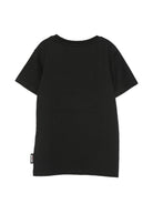T-shirt per bambino Just Cavalli Kids nera con orlo dritto JBA26161TS BLACK JUST CAVALLI KIDS 