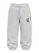 Pantatuta per bambino Just Cavalli Kids grigia con stampa logo JBA26162PA GREY MELANGE JUST CAVALLI KIDS 