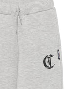 Pantatuta per bambino Just Cavalli Kids grigia con stampa logo JBA26162PA GREY MELANGE JUST CAVALLI KIDS 