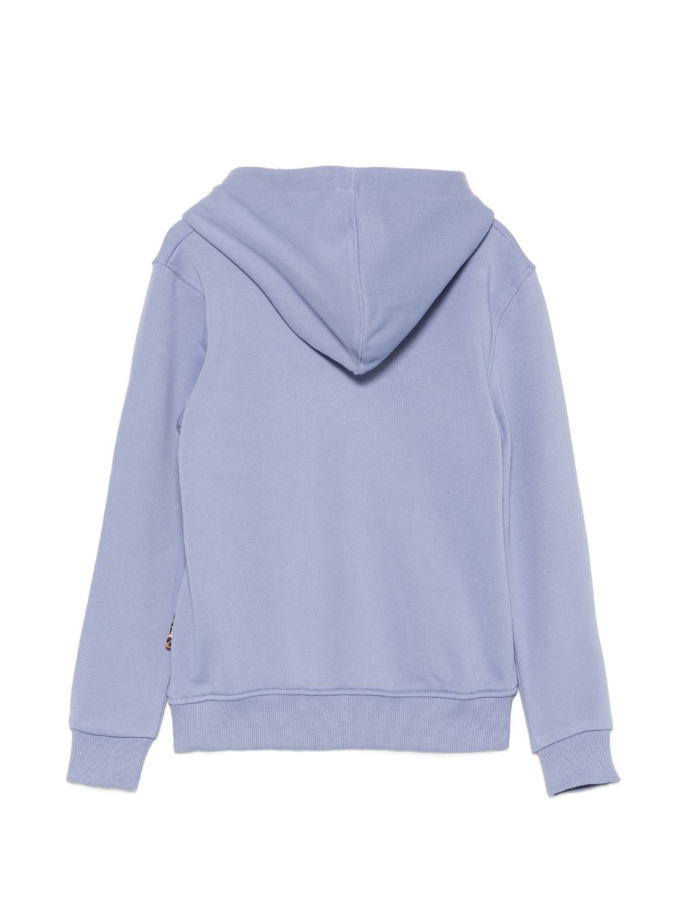 Felpa per bambina Just Cavalli Kids glicine con applicazione logo JGA26021FE BLUE ENGLISH JUST CAVALLI KIDS 