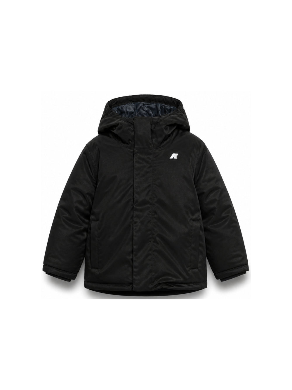 Giubbino P. Jacko Twill Marmotta per bambino K-WAY Kids nero con caratteristica imbottitura PrimaLoft® K1128FW AL8 K-WAY KIDS 