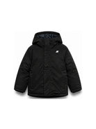 Giubbino P. Jacko Twill Marmotta per bambino K-WAY Kids nero con caratteristica imbottitura PrimaLoft® K1128FW AL8 K-WAY KIDS 