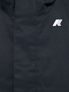 Giubbino P. Jacko Twill Marmotta per bambino K Way Kids blu con logo applicato K1128FW AL9 K-WAY KIDS 