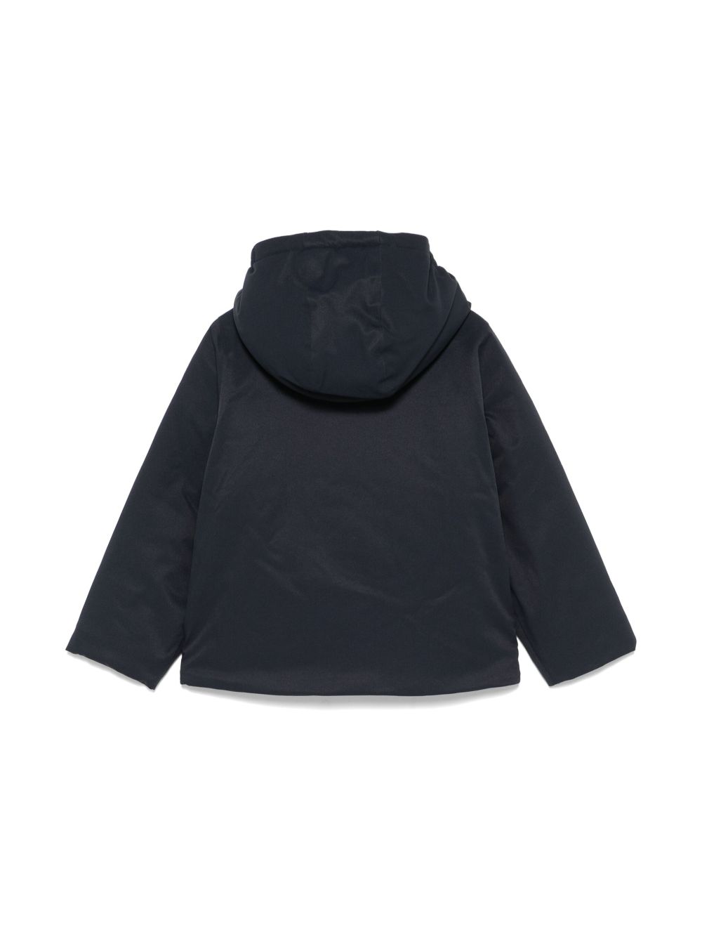 Giubbino P. Jacko Twill Marmotta per bambino K Way Kids blu con logo applicato K1128FW AL9 K-WAY KIDS 