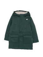 Giubbino P. Jacko Marmotta per bambino K Way Kids verde con due tasche applicate K1128HW DAA K-WAY KIDS 
