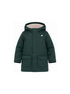 Giubbino P. Jacko Marmotta per bambino K Way Kids verde con due tasche applicate K1128HW DAA K-WAY KIDS 
