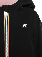 Giubbino per bambino K Way Kids nero con chiusura con zip K11517W DCP K-WAY KIDS 